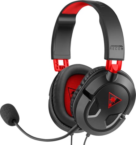 Turtle Beach Ear Force Recon 50 Wired Stereo Gaming Headset Zwart Switch + PS4 + Xbox One + Mobil