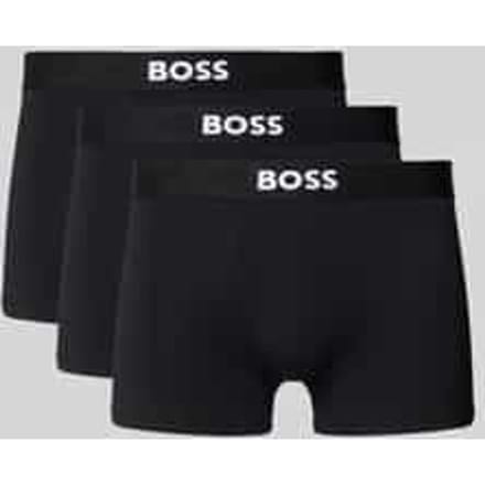 Boxershort met elastische band met logo in een set van 3 stuks, model 'ONE'