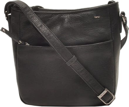 Berba | Lucca | Crossbody tas | Schoudertas | Dames | Zwart | Leer