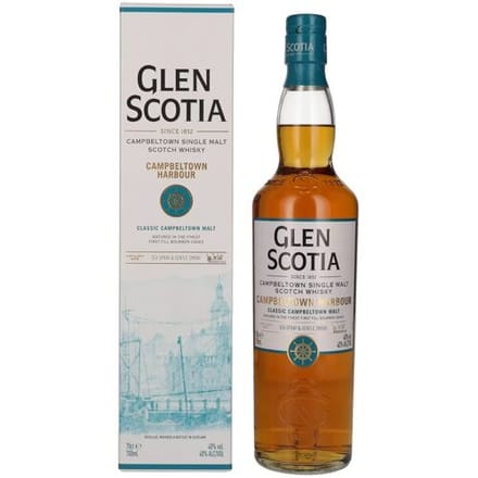 Glen Scotia Campbeltown HARBOUR Single Malt 40% Vol. 0,7l in geschenkverpakking