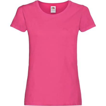 Dames-T-shirt Fruit of the Loom Original