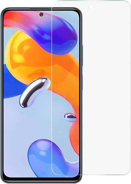 LuxeBass Screenprotector geschikt voor Xiaomi Redmi Note 11 Pro 5G - Gehard Glas - glas scherm - bescherming