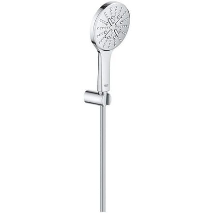 GROHE Rainshower SmartActive 130 Doucheset - 3 straalsoorten - wandhouder - chroom - 26581000