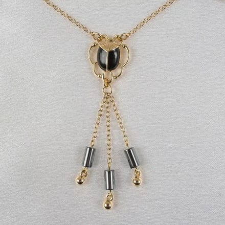 Sylvie Monthulé | Bodychain Sieraad | Sacred Scarab 2 Maat L