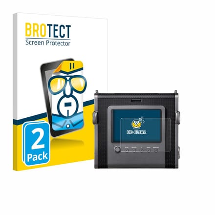 BROTECT - Screenprotector voor Fujifilm Instax Wide Evo - Folie Beschermfolie transparant 2 Stuks