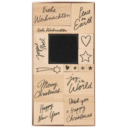 XL Stempel set "Joy to the World"