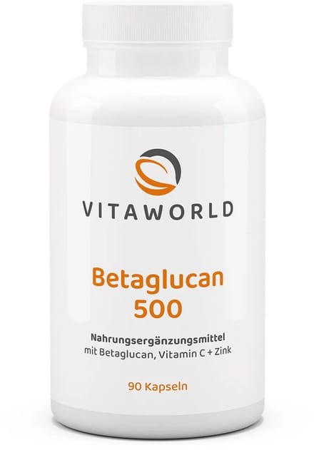 Vitaworld betaglucan 500 90 capsules betaglucaan