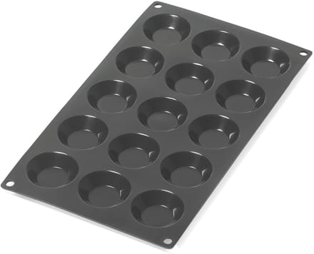 Lékué Bakvorm 15 Tartelettes - Siliconen - Black