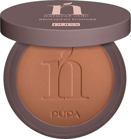 PUPA Bronzer Face Make-Up Natural Side Bronzing Compact Powder 003 Intense Bronze