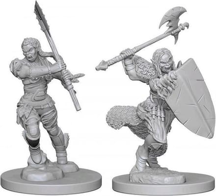 Deep Cuts - Female Half-Orc Barbarian