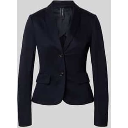 slim fit blazer van viscosemix