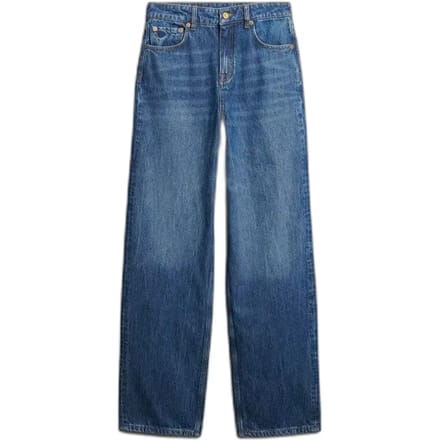 Hoge taille bio katoen jeans voor vrouwen Superdry