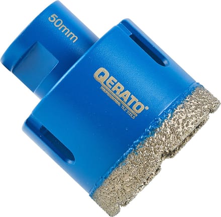 Qerato Diamantboor 50mm Droog - M14 - Tegelboor