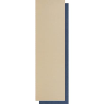 Abbey Camp Isolatiemat - dubbellaags XPE - 200x60x1 cm - Zand/Marine