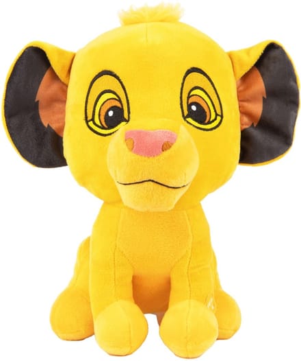 Simba Happy Disney The Lion King Pluche Knuffel met Geluid 30 cm