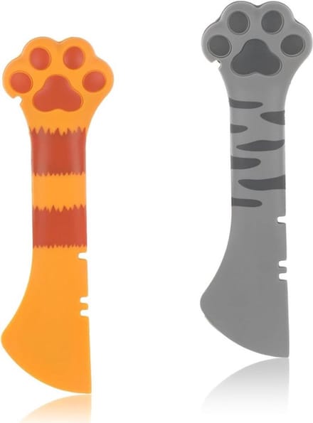 2 stuks lepels voor kattenvoer en hondenvoer - Allecto Plus