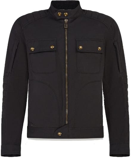 Belstaff Roberts Zwarte Waterdichte Textieljas - Jas