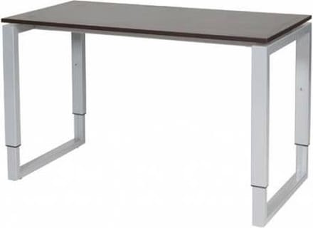 Verstelbaar Bureau - Domino Plus 120x60 logan - alu frame