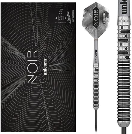 Unicorn Gary Anderson Noir Phase 5 90% - Dartpijlen