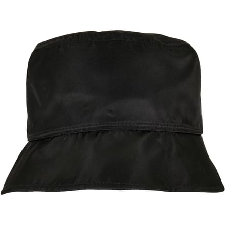 Flexfit - Nylon Sherpa reversible Bucket hat / Vissershoed - Zwart/Wit