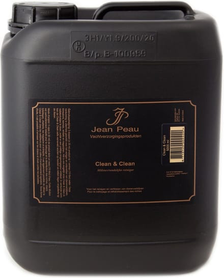 Jean Peau Clean & Clean (Wasstraat) - Schoonmaakmiddel - 5000.0 ml