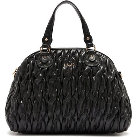 LIU JO handtas schoudertas Aide Dome Bag Nero zwart