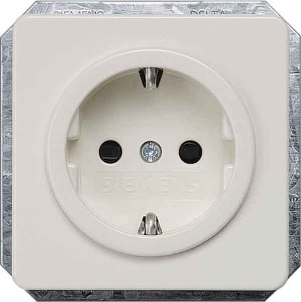 Siemens 5UB1403 Wandcontactdoos Delta Wit Schakelmateriaal 1 stuk(s)