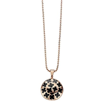 Montebello Ketting Fallopia - 316L Staal - Bloem - ∅25mm - 42+3cm