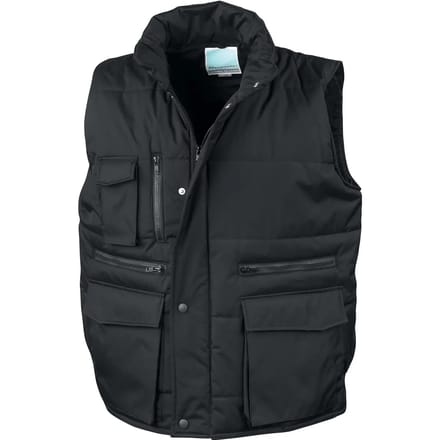 Result Lance Ripstop Bodywarmer RT127 - Black - M