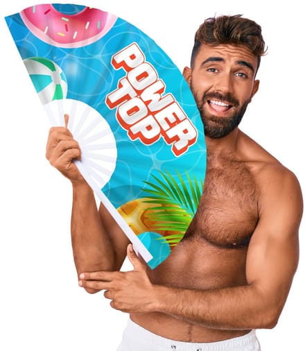 power top - ventilator - 64 cm - multicolor