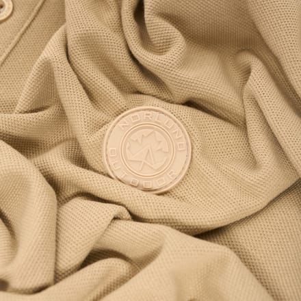 Norlund - Heren Polo SS Paladin Polo - Beige - Maat L