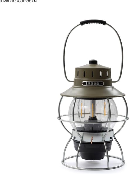 Barebones Railroad Lantern - Olive   oplaadbare / dimbare LED lamp