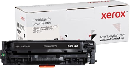 Xerox Toner vervangt HP 305X, CE410X Compatibel Zwart 4000 bladzijden Everyday™ Toner 006R03802