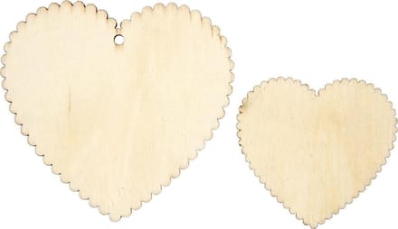 Harten, afm 5,1x5,1 cm, 12 stuk/ 1 doos