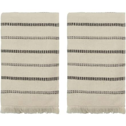 Meraki Towel, MKTrue, Off-white;Black Off-white, Black 1 pcs