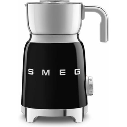 SMEG MFF11BLEU Melkopschuimer - Inductie - 500W - 6 Programma's - Warme & Koude Melkschuim - RVS Kan - '50s Style - Zwart