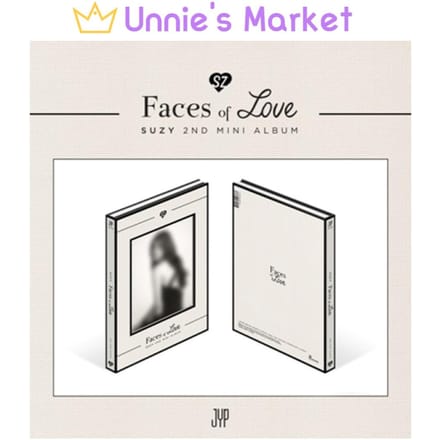 SUZY - Album Faces Of Love + Cadeau Gratuit 1EA gray