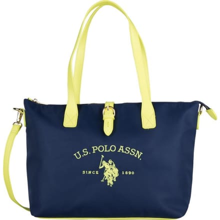 US POLO PATTERSON FLUO Tas Dames - Blauw / Geel