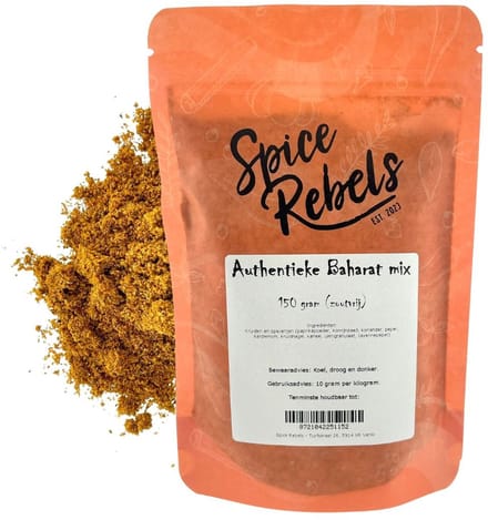 Spice Rebels - Authentieke Baharat mix - zak 150 gram