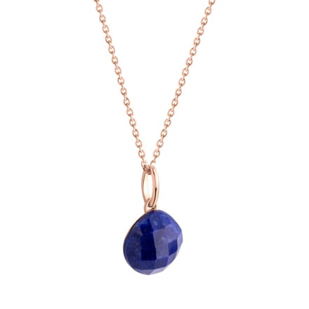 Jamelli Damen-Kette 925er Silber 1 Lapislazuli One Size 88396138