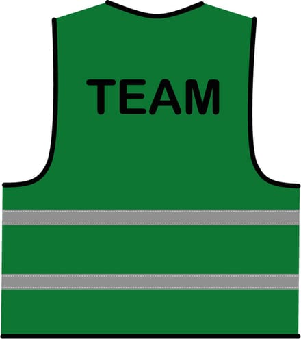 Team hesje groen