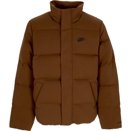 Sportkleding oversized pufferjack voor heren Cacao Wow/zwart