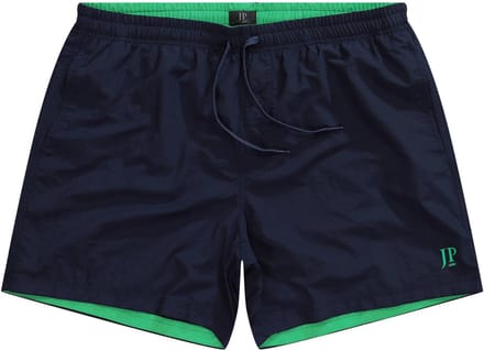 JP 1880 - Heren - Zwemshorts beachwear elastische band - Donkermarine - Maat L