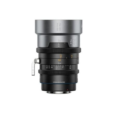 Sirui IronStar T2.8 1,5x anamorfisch full-frame cine-objectief 135 mm  Blue Flare