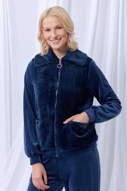 lords x lilies Dames sweater en broek donkerblauw - maat L