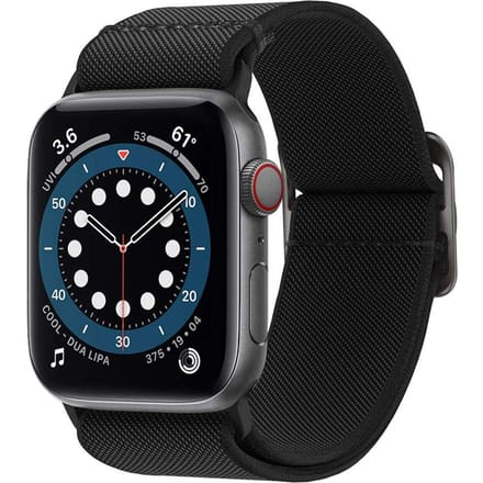 Spigen Fit Lite Apple Watch 6 / 7 / 8 / 9 / 10 / Se / Ultra 1 / 2 (44 / 45 / 46 / 49 Mm) Noir