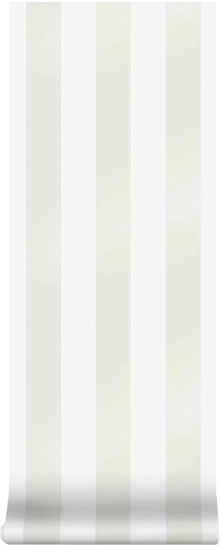 Laura Ashley Lille Pearlescent Stripe Behang - Streep - 10mx52cm - Wit