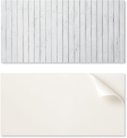 Zelfklevende vinyl wanddecoratie 120x60 cm verticale houten plank