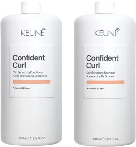 Keune Care Confident Curl Shampoo 1000 ml & Conditioner 1000 ml