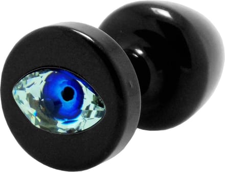 Diogol - Anni R Butt Plug Oog Zwart Crystal Zwart 30 mm